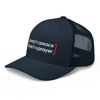 Trucker Cap: Pray For Peace Live The Prayer (multiple colors available)