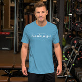 Short-Sleeve Unisex T-Shirt: Pray For Peace Live The Prayer. (multiple colors)